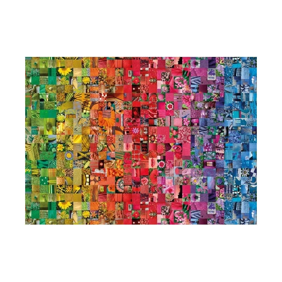 Clementoni Puzzle Collage Colorboom, 1000 Teile. 3 Clementoni Puzzle Collage Colorboom, 1000 Teile.