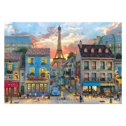 Clementoni Puzzle Straßen Von Paris, 1000 Teile.