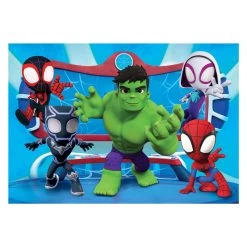 Clementoni Puzzle Super Color Marvel Spidey, 60 Teile.