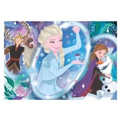 Clementoni Puzzle Super Color Frozen, 104 Teile.