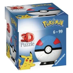 Ravensburger Pokémon Großer Ball 3D-Puzzle, 54 Teile.