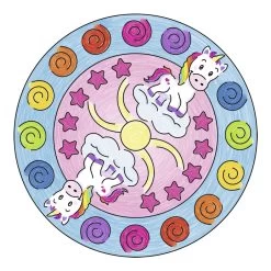 Ravensburger Mini-Mandala-Designer – Einhorn -Spielzeugwelt Verkauf 2340593g