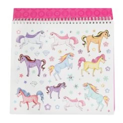 Toi Toys Gestalten Sie Ihr Eigenes Pony-Skizzenbuch -Spielzeugwelt Verkauf 2420581h