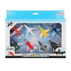 Toi Toys Metallflugzeuge Speedfighter, 8-tlg.