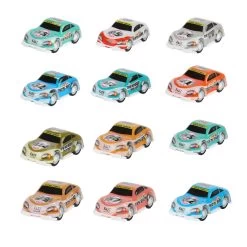 Toi Toys Turbo Racers Pull Back Rennwagen, 12-tlg. -Spielzeugwelt Verkauf 2420842c