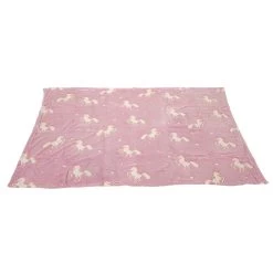 Toi Toys Glow N Fun Glow In The Dark Decke Einhorn, 130x150cm