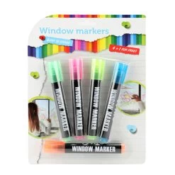 Toi Toys Fensterstifte, 5 Stück.