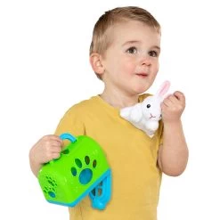 Toi Toys Plüschkaninchen In Tragetasche -Spielzeugwelt Verkauf 2420955z