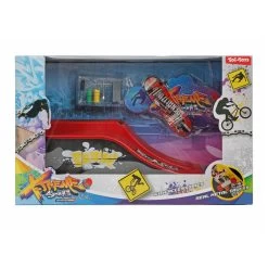 Toi Toys Fingerskateboard Oder BMX-Fahrrad Mit Skatebahn