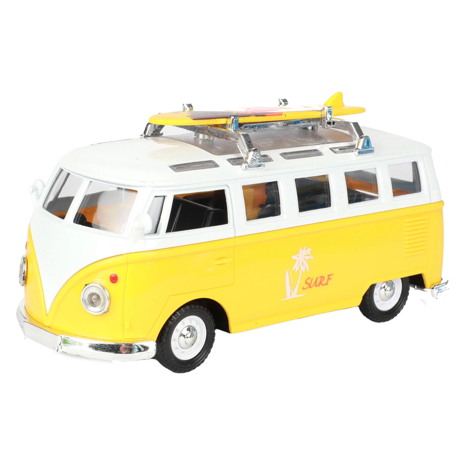 Toi Toys Rückziehbarer Retro-Bus Mit Licht Und Sound 4 Toi Toys Rückziehbarer Retro-Bus Mit Licht Und Sound – Bild 2