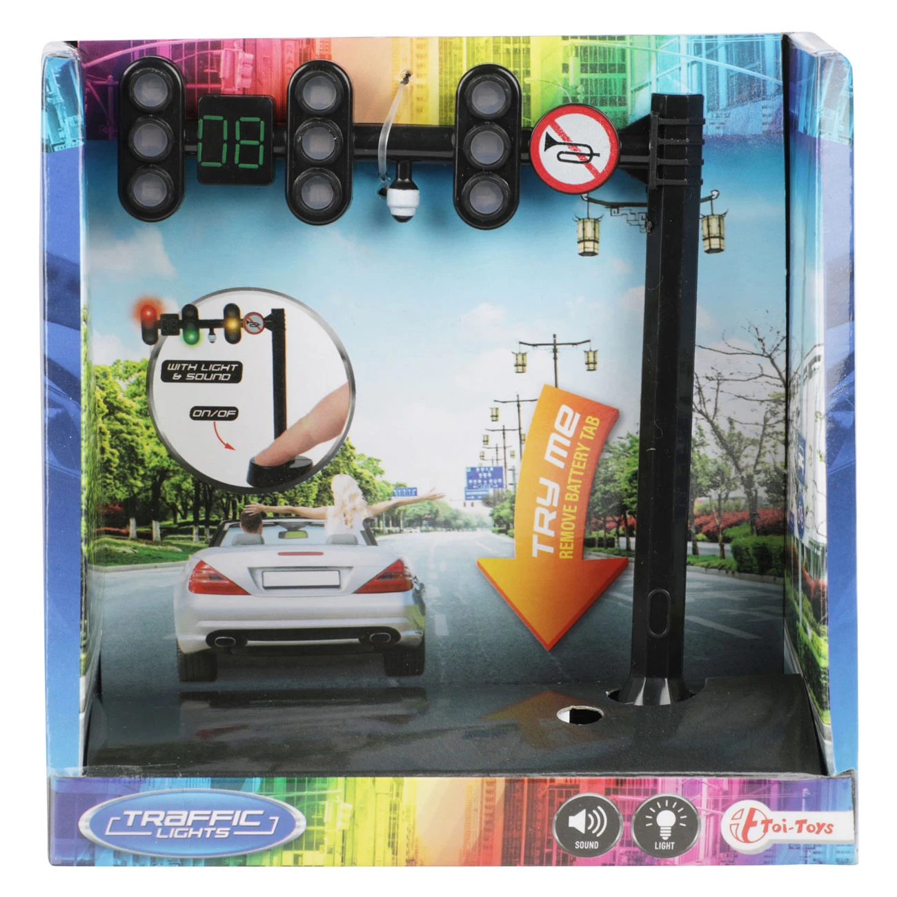 Toi Toys Ampel über Der Straße Mit Licht Und Ton 3 Toi Toys Ampel über Der Straße Mit Licht Und Ton