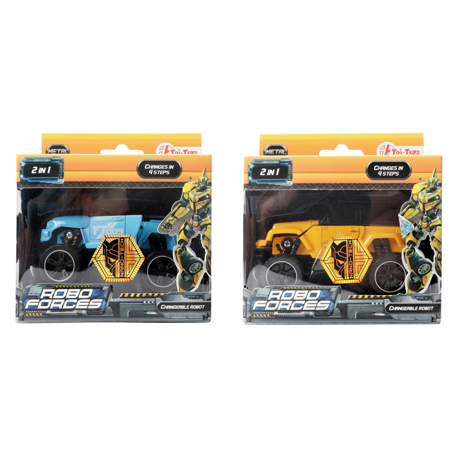 Toi Toys Roboforces Verändern Roboter-Pick-up-Truck-Metall 3 Toi Toys Roboforces Verändern Roboter-Pick-up-Truck-Metall