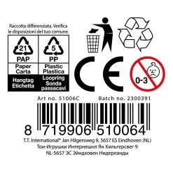 Toi Toys Pufferz Pufferball Blau, 23cm -Spielzeugwelt Verkauf 2430678q