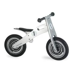 Laufrad Aus Holz Simply - Silber