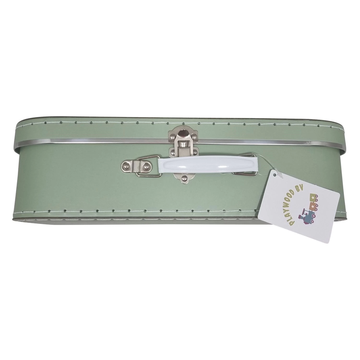 Karton-Koffer-Set Grün, 3-tlg. 3 Karton-Koffer-Set Grün, 3-tlg.