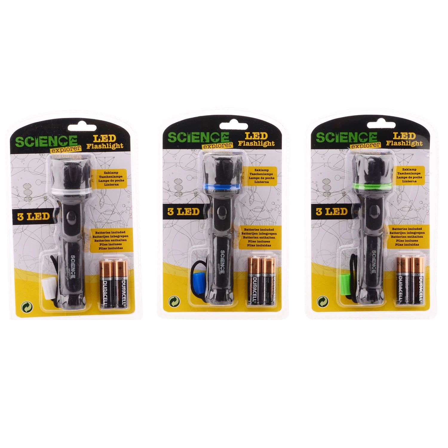 Johntoy Science Explorer Taschenlampe LED 3 Johntoy Science Explorer Taschenlampe LED