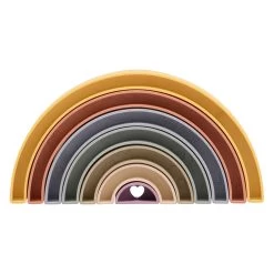 Johntoy Happy World Bio Kunststoffstapel Regenbogen