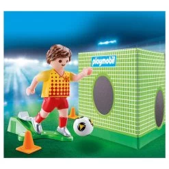 Playmobil 70157 Fußballer Mit Tor