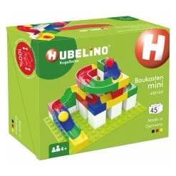 Hubelino Murmelbahn Mini-Set, 45-tlg.