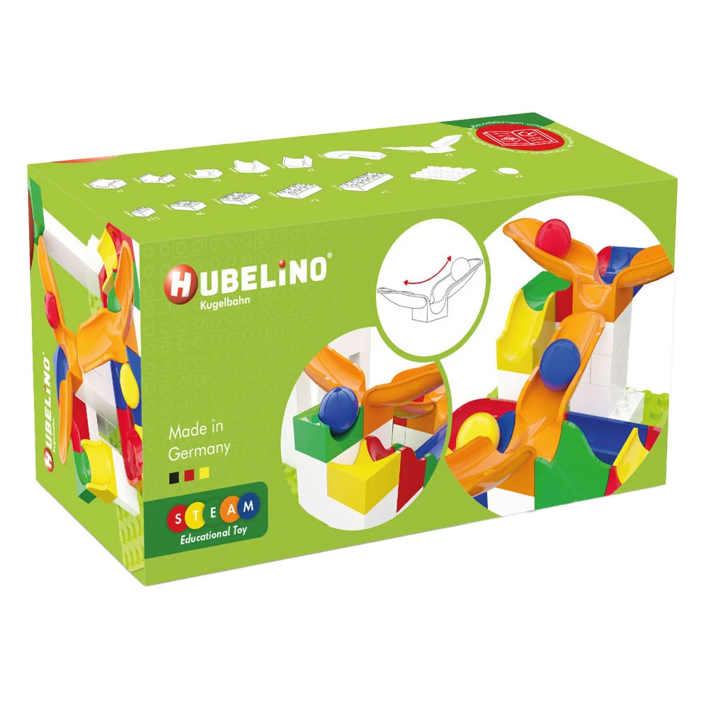 Hubelino Murmelbahn-Ergänzungsset Schaukel, 46-tlg. 8 Hubelino Murmelbahn-Ergänzungsset Schaukel, 46-tlg. – Bild 6