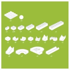 Hubelino Kugelbahn-Grundset, 123-tlg. 12 Hubelino Kugelbahn-Grundset, 123-tlg. -Spielzeugwelt Verkauf 2580526f1