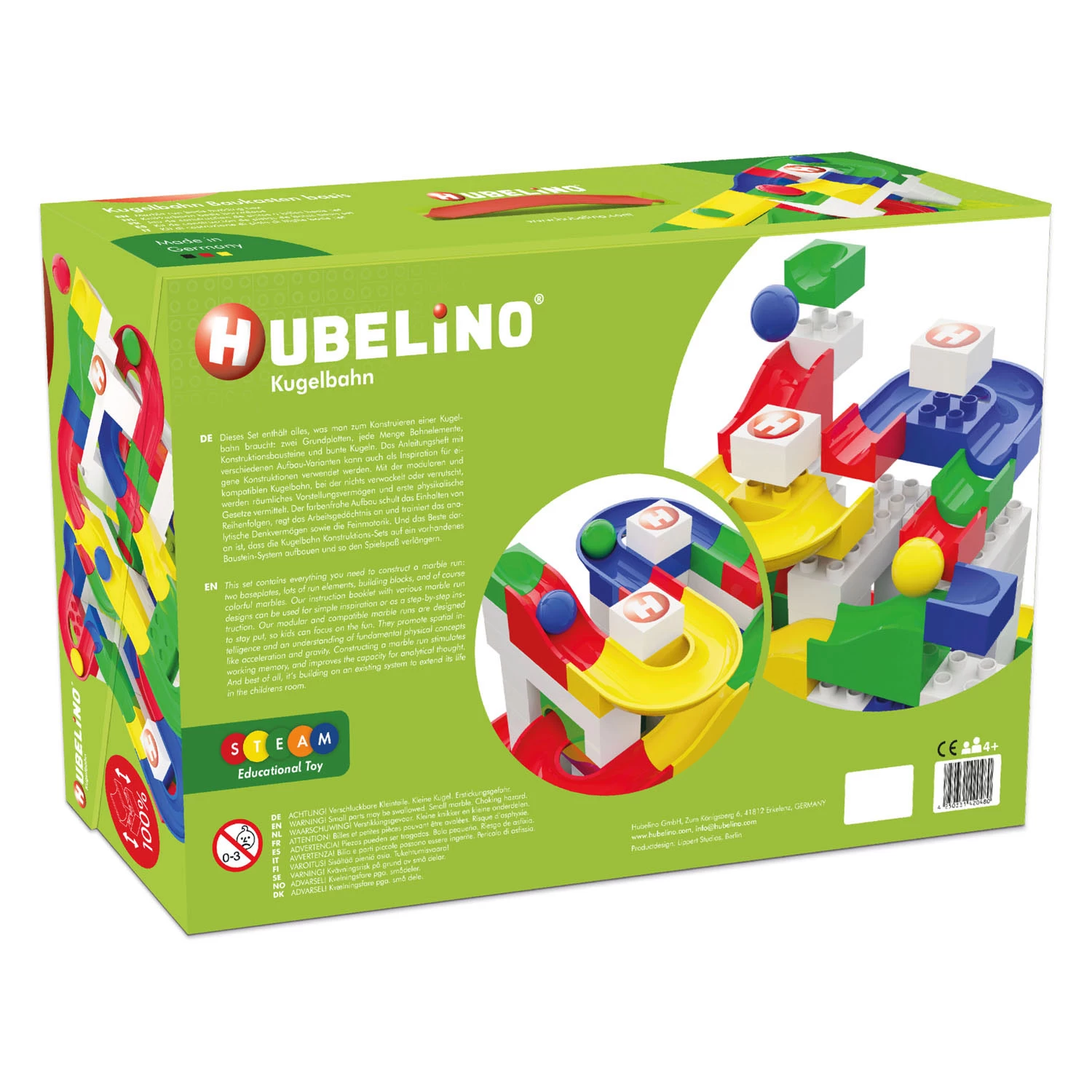 Hubelino Kugelbahn-Grundset, 123-tlg. 8 Hubelino Kugelbahn-Grundset, 123-tlg. – Bild 6