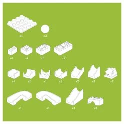 Hubelino Murmelbahn-Ergänzungsset Wechsel, 43-tlg. -Spielzeugwelt Verkauf 2580530f1