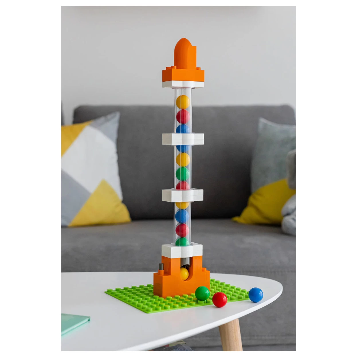 Hubelino Kugelbahn-Verlängerungsset Lift, 24-tlg. 11 Hubelino Kugelbahn-Verlängerungsset Lift, 24-tlg. – Bild 9