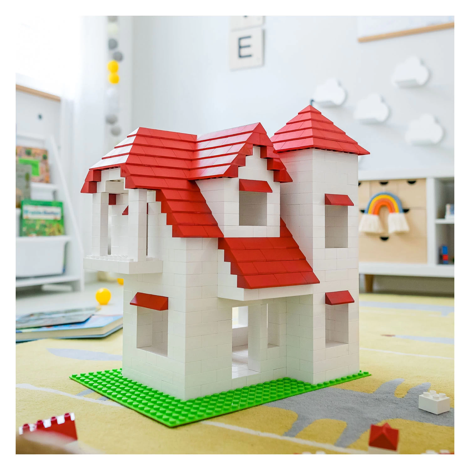 Hubelino Dachziegel-Set Bausteine, 124tlg. 8 Hubelino Dachziegel-Set Bausteine, 124tlg. – Bild 6