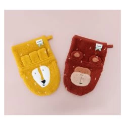 Trixie Waschlappen - Mr. Löwe Und Mr. Affe, 2 Stk.