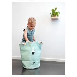 Trixie Spielzeugkorb Klein - Mr. Eisbär -Spielzeugwelt Verkauf 2610123g