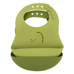 Trixie Silikon-Lätzchen - Mr. Dino, 2 Stk.