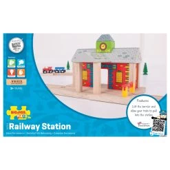 Bigjigs Holzschienen – Bahnhof