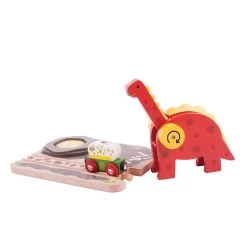 Bigjigs Hölzerner Dino-Kran