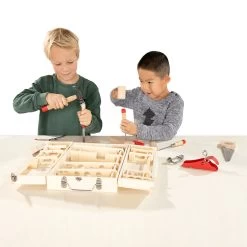 Bigjigs Werkzeugkasten, 28-tlg. -Spielzeugwelt Verkauf 2999482y