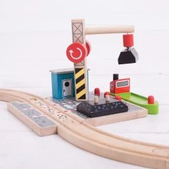 Bigjigs Holzschienen – Kohleladestation -Spielzeugwelt Verkauf 2999501e