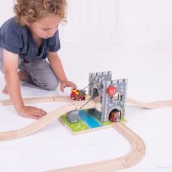 Bigjigs Holzschienen – Zugbrücke -Spielzeugwelt Verkauf 2999560e