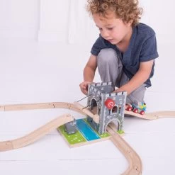 Bigjigs Holzschienen – Zugbrücke -Spielzeugwelt Verkauf 2999560f