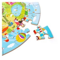 Bigjigs Wooden Seasons Bodenpuzzle Rund, 50 Teile. -Spielzeugwelt Verkauf 2999770i