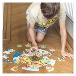 Bigjigs Wooden Seasons Bodenpuzzle Rund, 50 Teile. -Spielzeugwelt Verkauf 2999770j