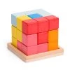 Bigjigs Holz-Lock-a-Cube-Würfelpuzzle -Spielzeugwelt Verkauf 2999774c
