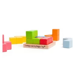 Bigjigs Holz-Lock-a-Cube-Würfelpuzzle -Spielzeugwelt Verkauf 2999774h
