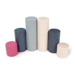 Bigjigs Holzbausteine ​​im Vorratsbehälter, 50 Stück -Spielzeugwelt Verkauf 2999812h