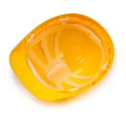 Bigjigs Kinderbauhelm Gelb