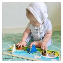 Bigjigs Holz-Sensorbrett Camping In Der Wildnis -Spielzeugwelt Verkauf 2999834f