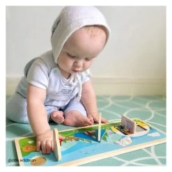 Bigjigs Holz-Sensorbrett Camping In Der Wildnis -Spielzeugwelt Verkauf 2999834g