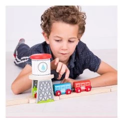 Bigjigs Holzschienen-Wasserturm