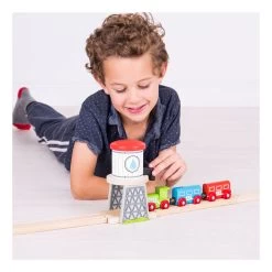 Bigjigs Holzschienen-Wasserturm -Spielzeugwelt Verkauf 2999875d