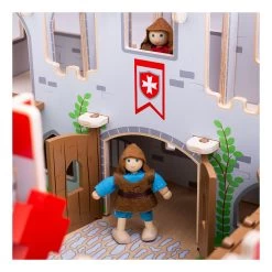 Bigjigs King George Holzschloss -Spielzeugwelt Verkauf 2999912e