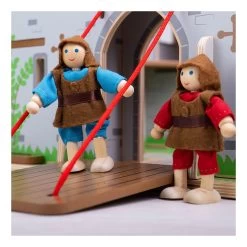 Bigjigs King George Holzschloss -Spielzeugwelt Verkauf 2999912f